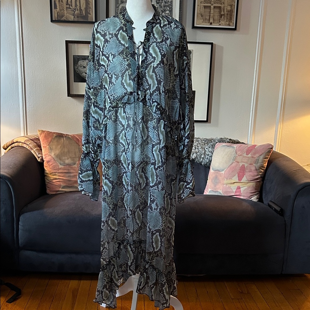 Karen Millen Snake Print Dress